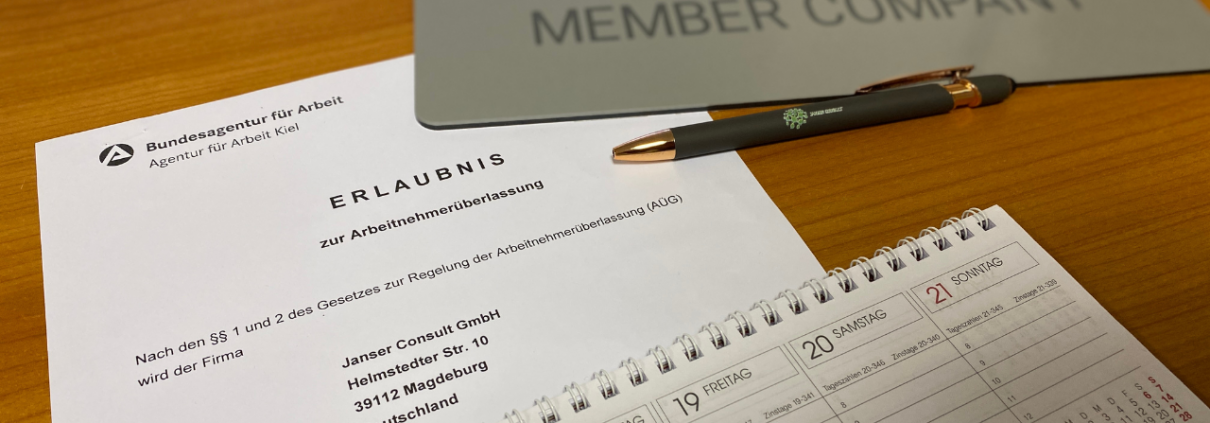 Janser Consult GmbH - Ihr neuer starker Partner in der Arbeitnehmerüberlassung (Zeitarbeit)